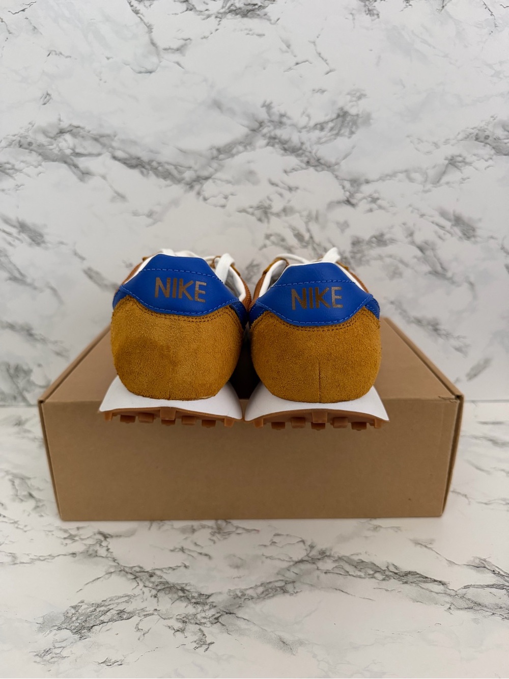Nike LD-1000 Desert Ochre Hyper Royal Low Shoes Cortez HF3227 Women Size 9.5 - Picture 5 of 7
